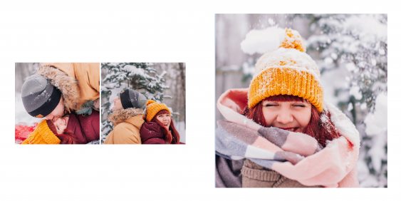 Váš spoločný projekt instabook, mini fotokniha, 15x15 cm