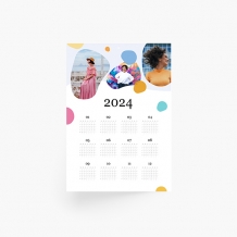 Nástenný kalendár, Váš projekt  kalendár jednostranný, 30x40
