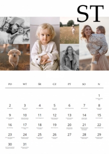 Nástenný kalendár, Nezvyčajné sviatky, 20x30-A4 cm