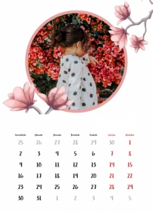 Nástenný kalendár, Jar po celý rok, 20x30 A4 cm