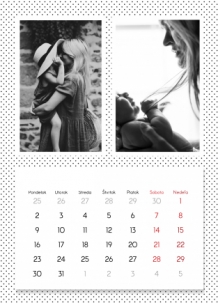 Nástenný kalendár, Zbierka spomienok, 20x30 A4 cm