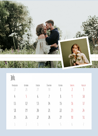 Nástenný kalendár, Spolustravene chvile, 20x30-A4 cm