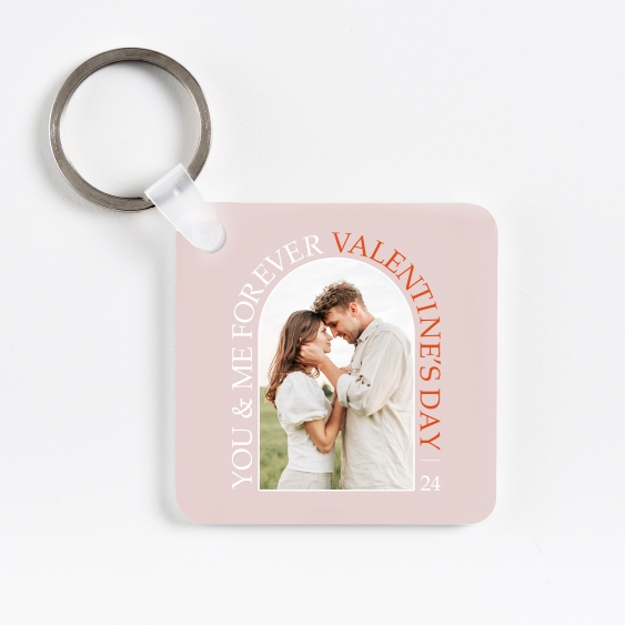 Prívesok You and me forever, 6x6 cm