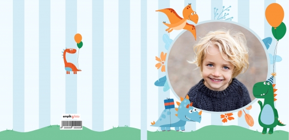 Narodeninová kolekcia - Dinosaury fotokniha, 20x20 cm