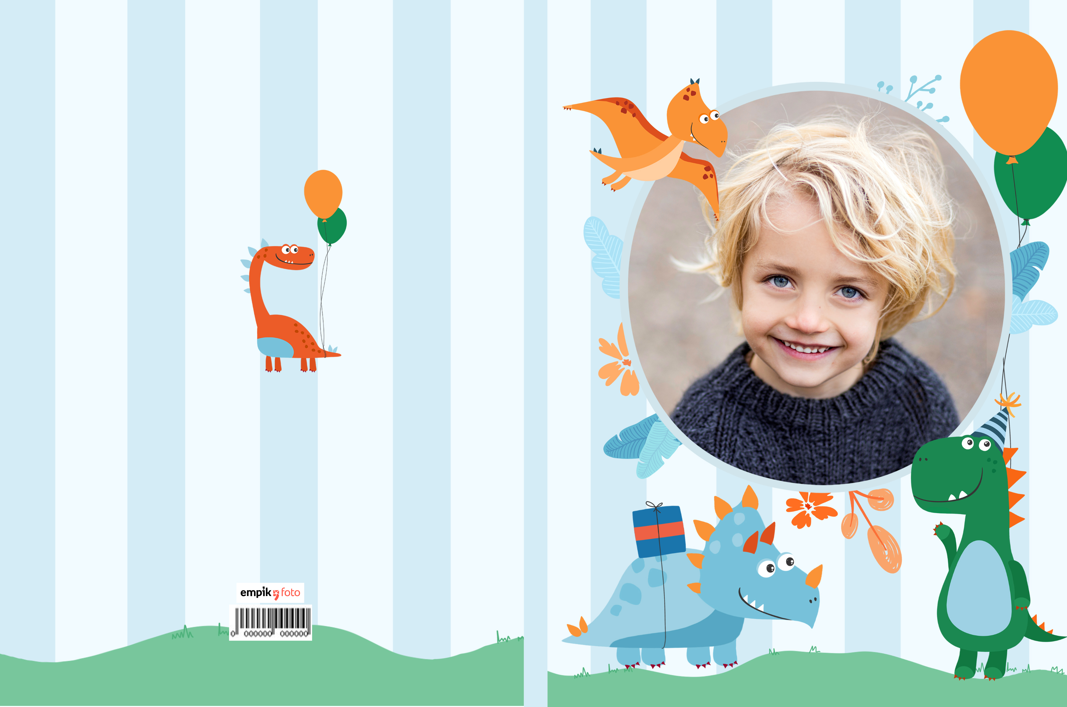 Narodeninová kolekcia - Dinosaury fotokniha, 20x30 cm