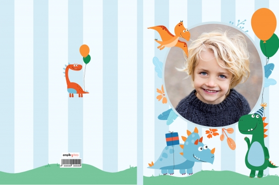 Narodeninová kolekcia - Dinosaury fotokniha, 20x30 cm