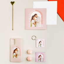 Prívesok You and me forever, 6x6 cm