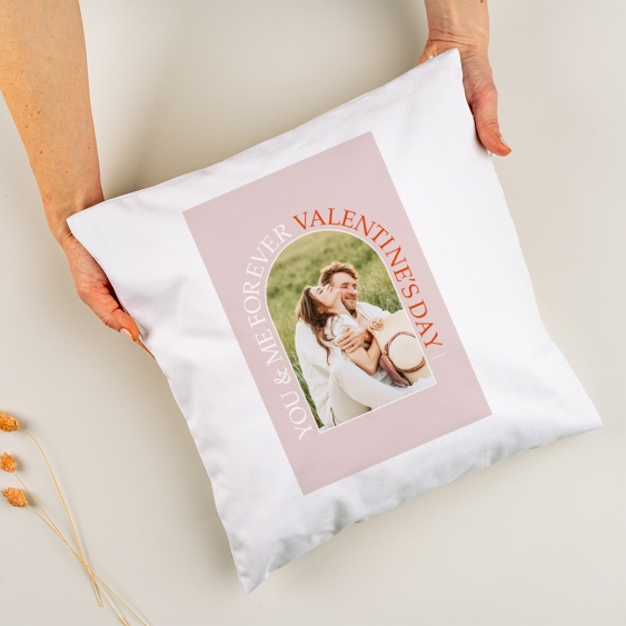 Vankúšik, bavlna, You and me forever, 38x38 cm