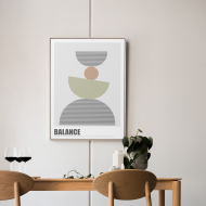 Plagát, Balance, 50x70 cm