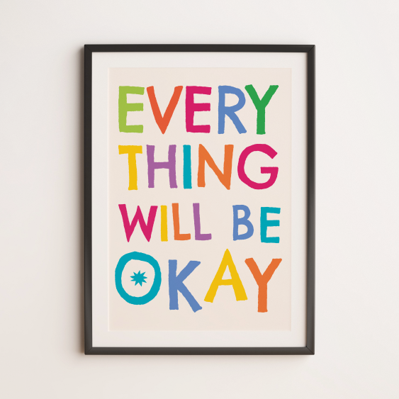 Plagát, Emotions - Okay, 50x70