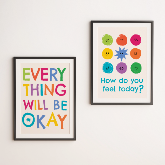 Plagát, Emotions - Okay, 50x70