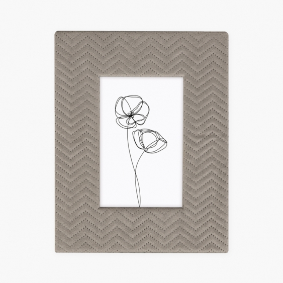 Fotorámček Rámečk na fotky VELLUTO, bežový, 10x15 cm, 10x15 cm