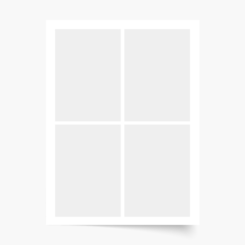 Plagát, Váš plagát, 4 elementy, 30x40