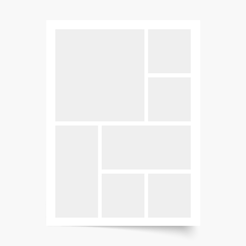 Plagát, Váš plagát, 7 elementov, 40x60