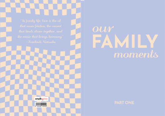 Family Moments fotokniha, 20x30 cm