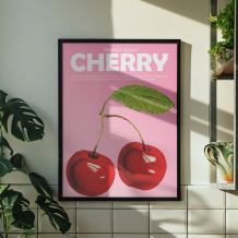 Plagát, Fruits - Cherry, 21x30