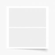 Plagát, Váš plagát, 2 elementy, 30x30 cm