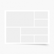 Plagát, Váš plagát, 7 elementov, 30x20 cm