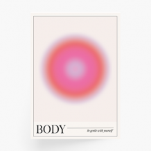 Plagát, Body, mind, soul, 50x70