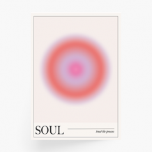 Plagát, Body, mind, soul, 50x70