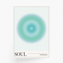 Plagát, Body, mind, soul, 50x70