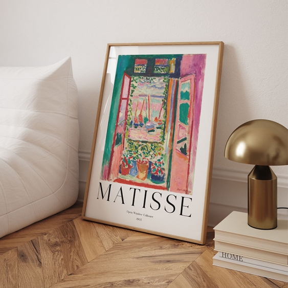 Plagát, Matisse - Open window, 70x100