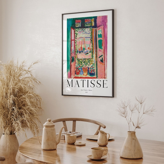 Plagát, Matisse - Open window, 70x100
