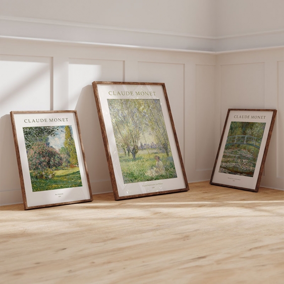 Plagát, Monet - Rybník s leknami, 70x100