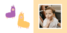 Pre dieťa fotokniha, 20x20 cm