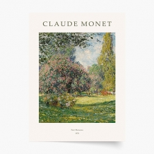 Plagát, Monet - Parc Monceau, 70x100
