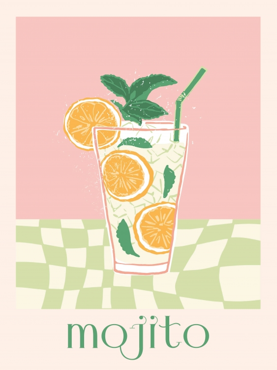 Plagát, Mohito, 70x100
