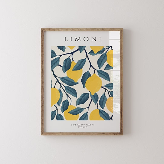 Plagát, Limoni Italia, 70x100