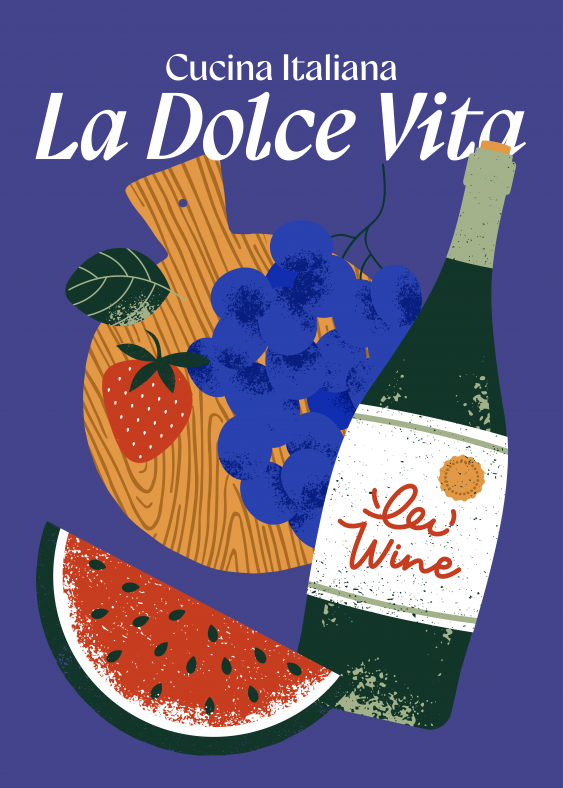 Plagát, Dolce Vita, 30x40