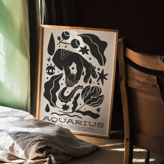 Plagát, Aquarius, 30x40