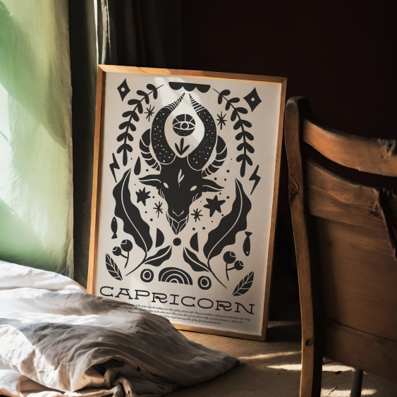 Plagát, Capricorn, 30x40
