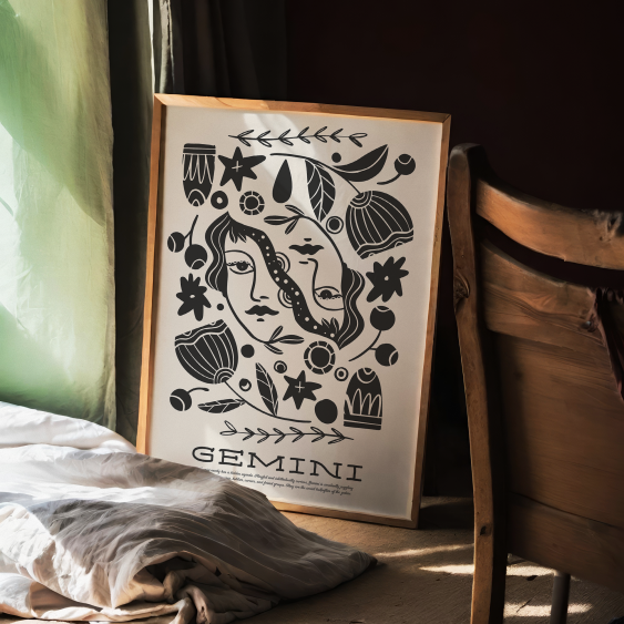 Plagát, Gemini, 30x40