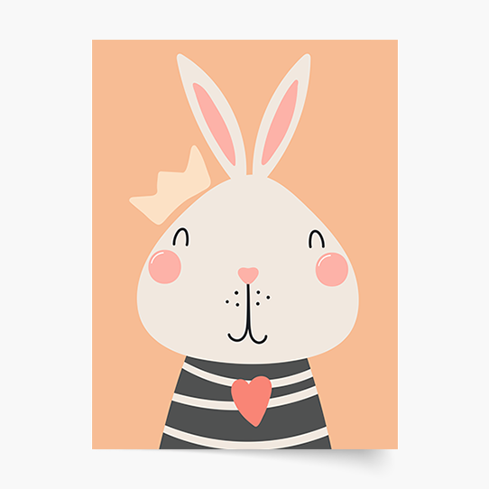 Plagát, Králiček, 20x30