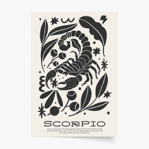 Plagát, Scorpio, 21x30