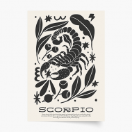 Plagát, Scorpio, 20x30 cm