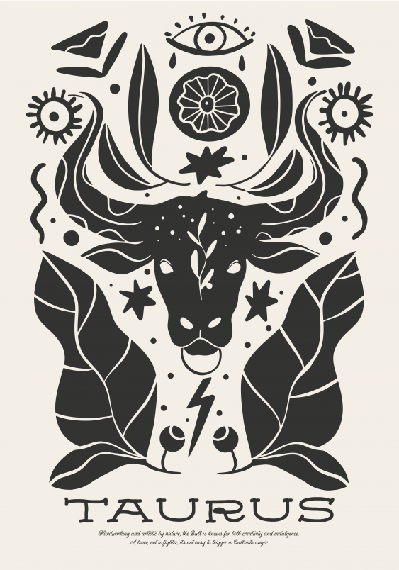 Plagát, Taurus, 30x40