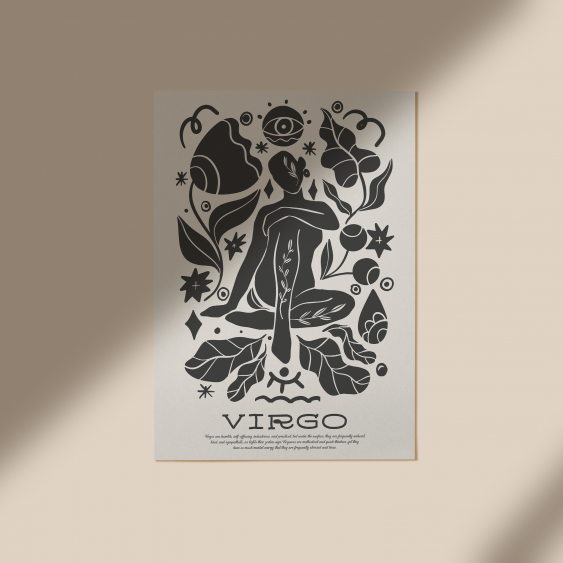 Plagát, Virgo, 30x40