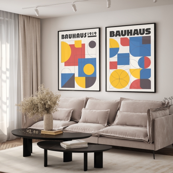 Plagát, Bauhaus I, 30x40