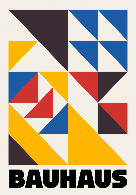 Plagát, Bauhaus II, 30x40