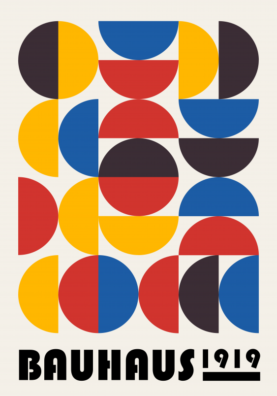 Plagát, Bauhaus IV, 30x40