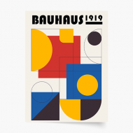 Plagát, Bauhaus I, 20x30 cm