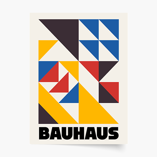 Plagát, Bauhaus II, 20x30