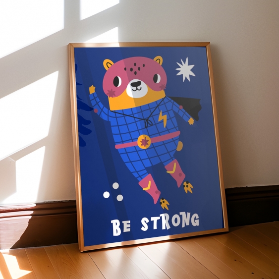Plagát, Heroes - Be strong, 30x40