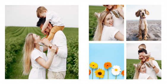 Instabook fotokniha, 30x30 cm