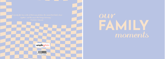 Family Moments fotokniha, 30x20 cm