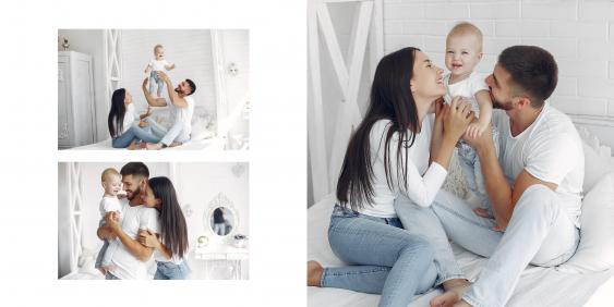 Family Moments fotokniha, 30x30 cm